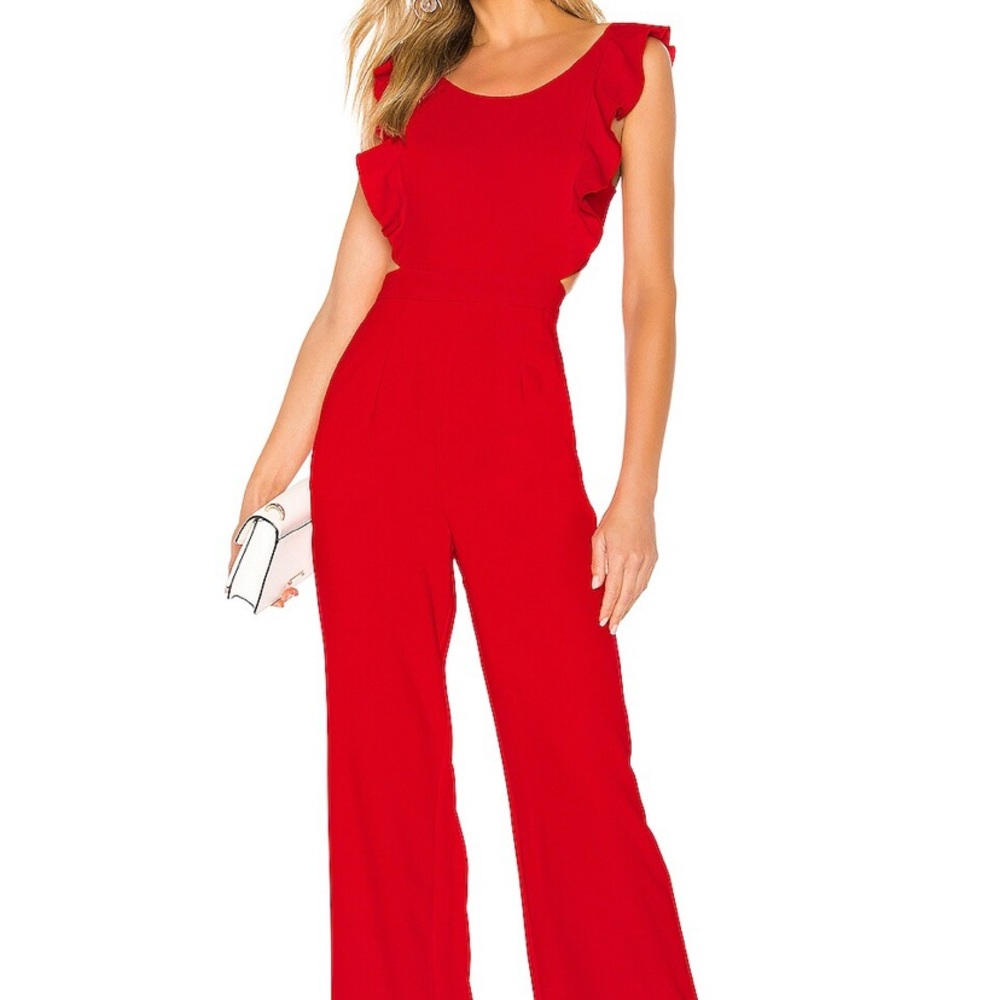 Superdown Red Jumpsuit From Revolve